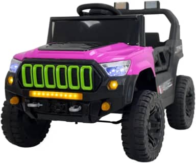 Bang Toys Carro Elétrico Infantil Jipe Titan XR 12v Rosa