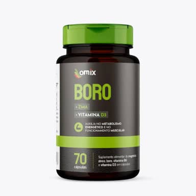 Boro + ZMA + D3-70 cápsulas - Omix