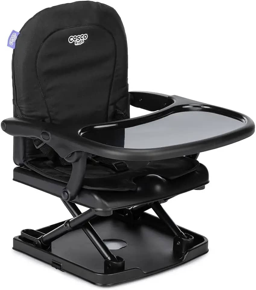 Cadeira de Refeição Portátil Cosco Kids, Pop, Preto