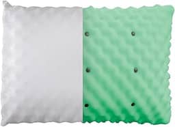 Travesseiro Japonês Perfilado terapia magnética anti apneia ronco 55x20cm