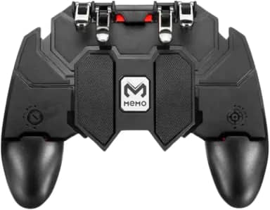 Controle de Jogo para Celular, Gamepad com 4 Gatilhos, Design Ergonômico, Preto