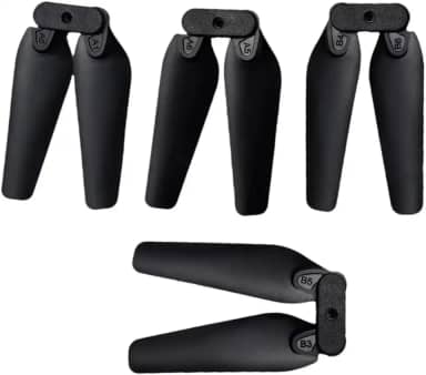 Kit 4 Hélice Para Drone E88 E58 E88 Pro E99 S89 S85 Helice de Reposição para Drone