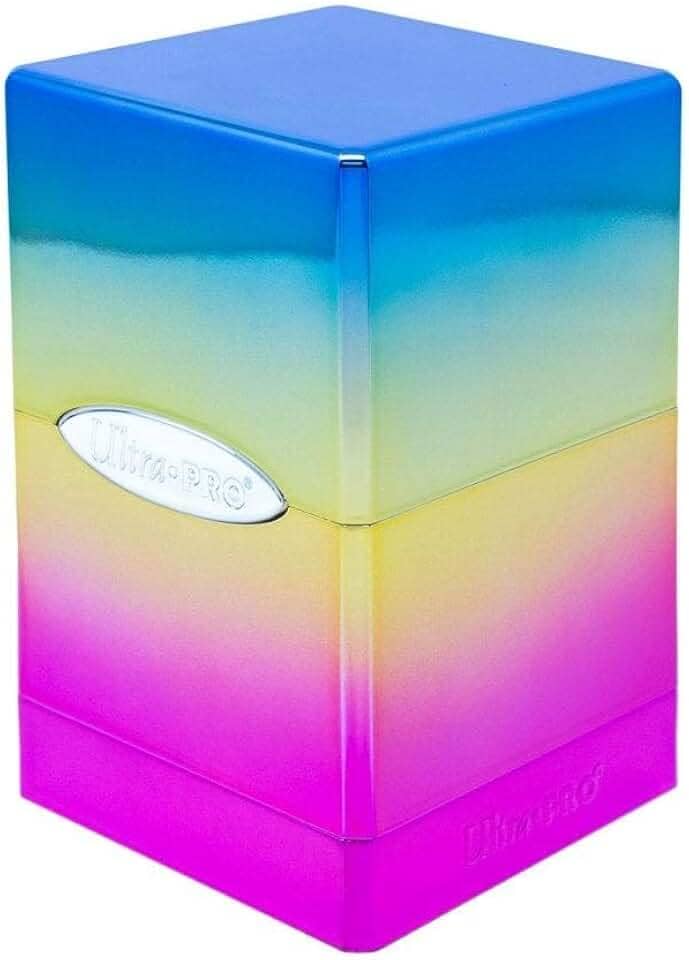 Ultra Pro Satin Tower Deck Box Hi-Gloss Rainbow