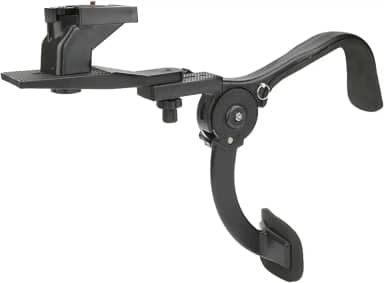 Zerodis Suporte de Ombro Monte de Ombro de Confortável Suporte de Acolchoado Fotografia Leve Estabilizador Rig Rig de 6 Kg Rolamento Anti -deslizamento para DSLR