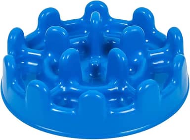 Pet Games Comedouro Lento Funcional Mini Pet Fit Azul Para Gatos