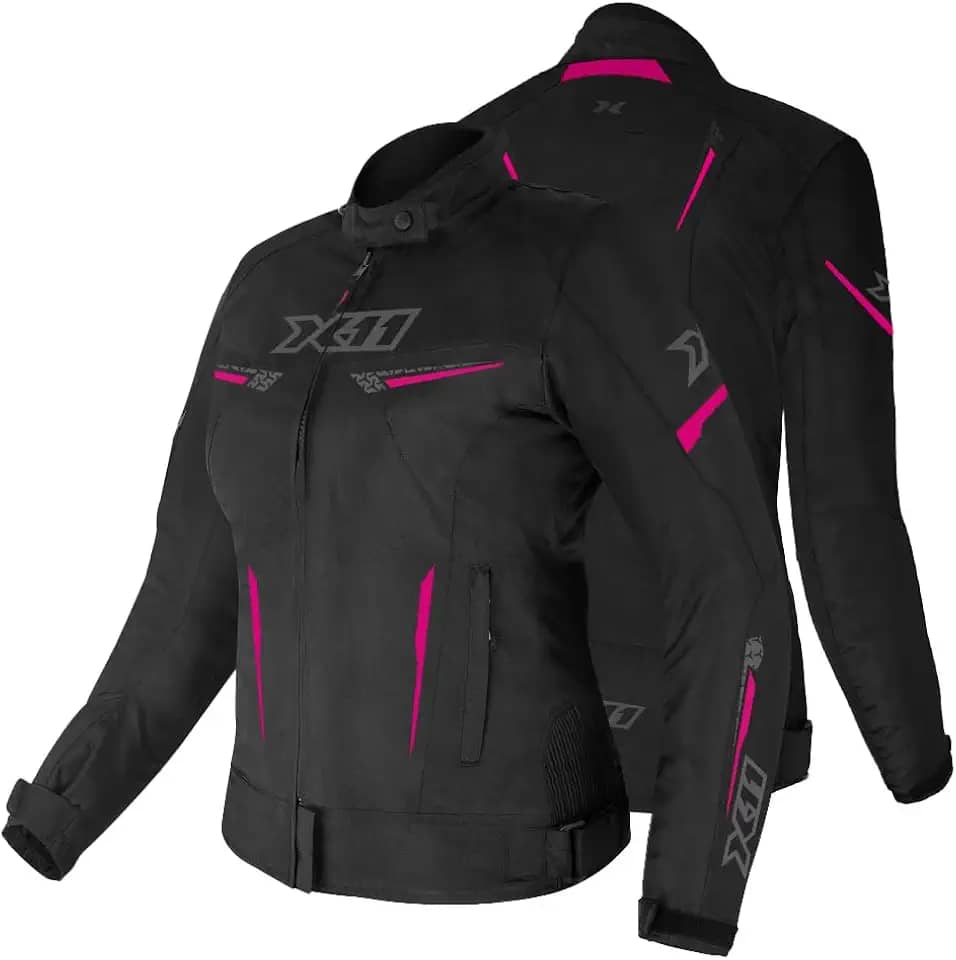 Jaqueta Guard 3 X11 Com Proteção Feminina Motociclista Motoqueiro