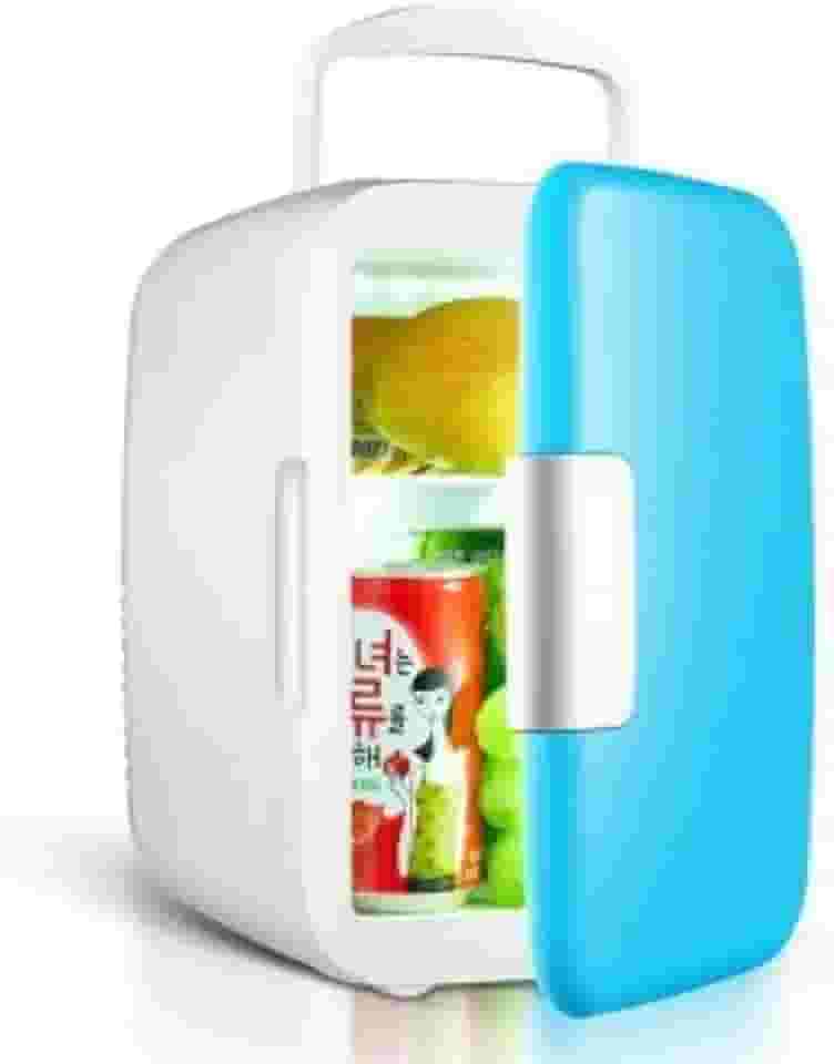 Mini Geladeira Retro 2 em 1 Frigobar Portátil Refrigerador e Aquecedor 4L, 12V para Casa e Carro