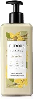 Eudora Creme Hidratante Desodorante Corporal Instance Baunilha 400ml