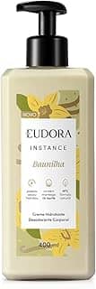 Eudora Creme Hidratante Desodorante Corporal Instance Baunilha 400ml
