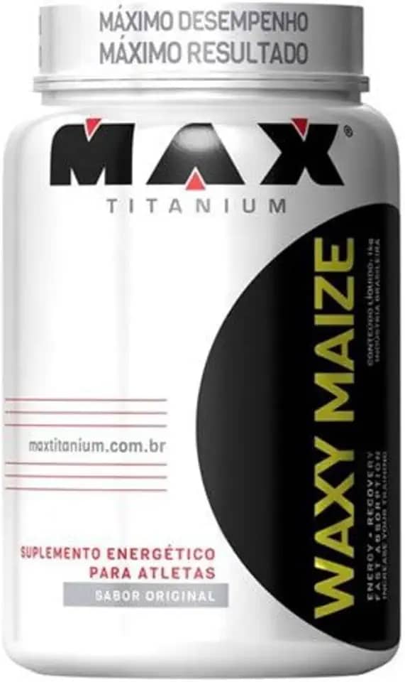 Max Titanium Waxy Maize Natural 1000 G (Embalagem pode variar)