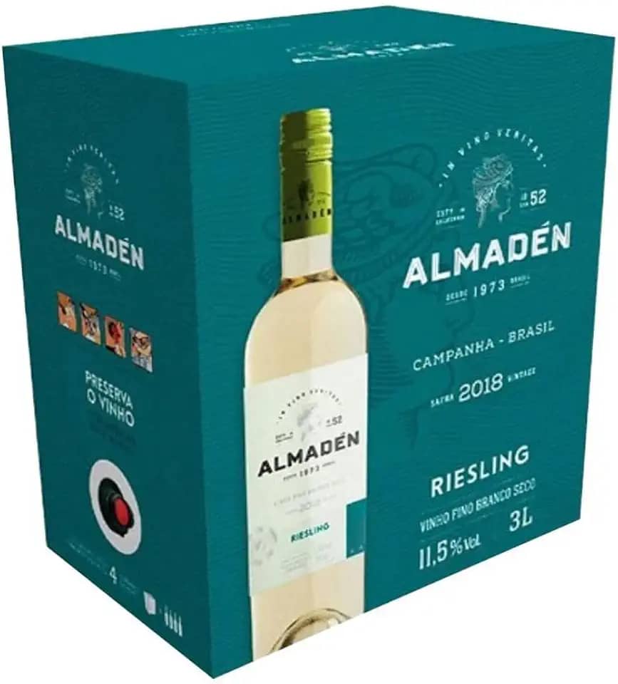 Almadén Riesling Bag in Box 3 Litros