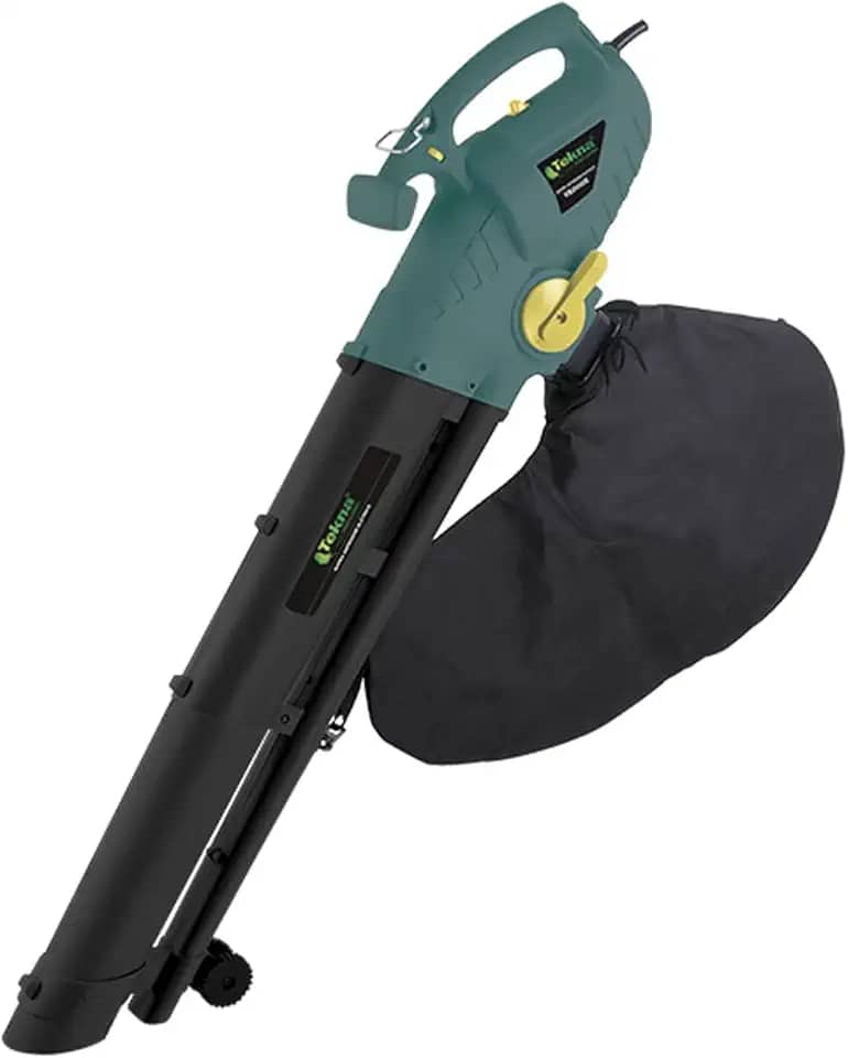 Soprador e Aspirador Elétrico Tekna VB2101E2 – 2000W, 270 km/h, Bolsa Coletora 40L, Com Rodas – 220V