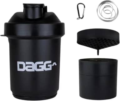 Coqueteleira Academia Shaker Porta Whey Shakeira Copo Fitness C/Mola 3 Compartimentos Personalizado
