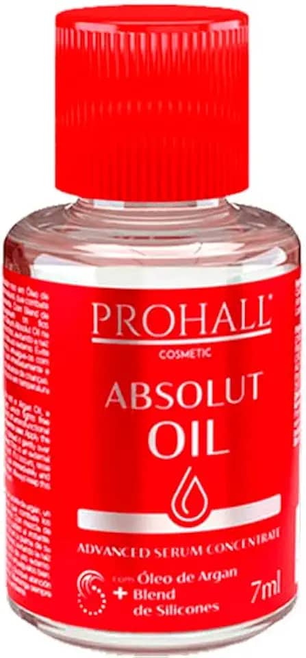 Prohall Cosmetic Absolut Oil - Sérum Óleo Reparador de Pontas Concentrado 7ml