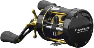 CARRETILHA MARINE SPORTS CASTER POWER PLUS 400 6BI - ESQUERDA