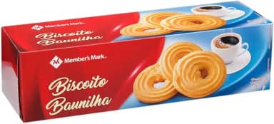 Biscoito Alemão Bolacha Doce Amanteigado Baunilha 400g