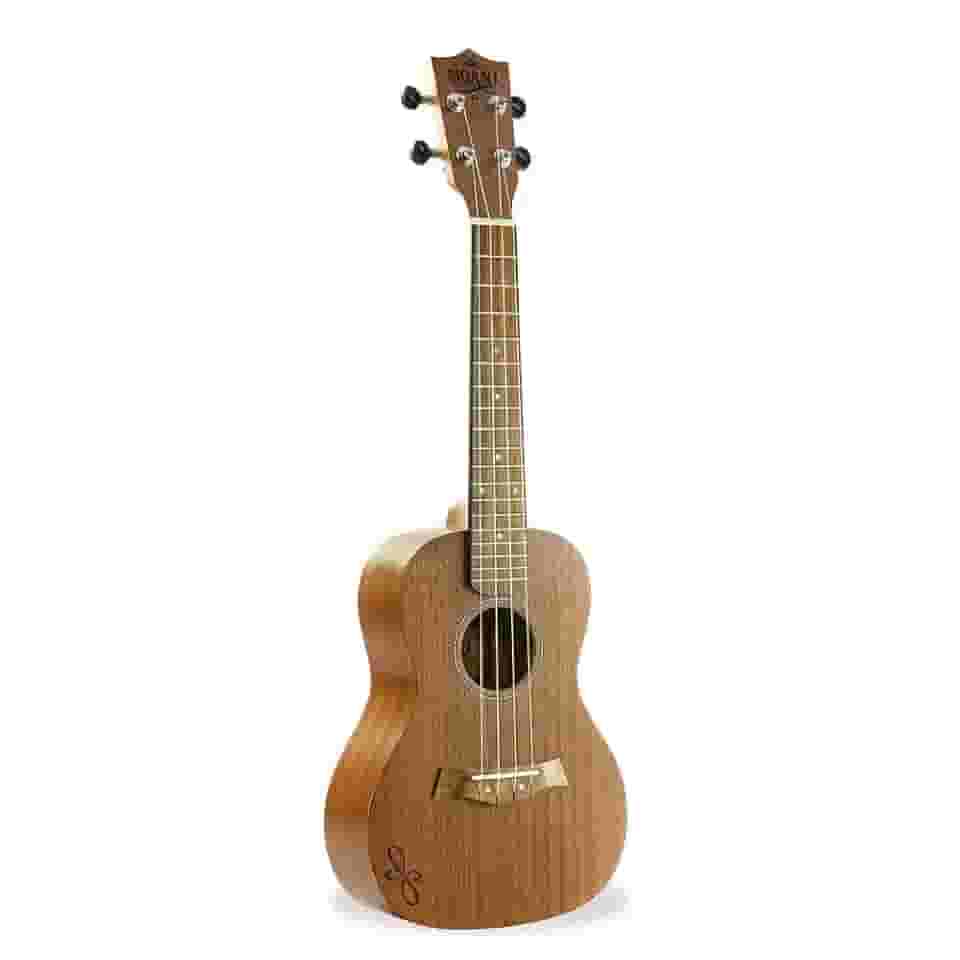 Ukulele Moani WAIMEA Concerto 23' Acústico, Sapele em acabamento fosco, Cor Natural, Encordoamento Aquila e Bag UKBG03-23