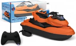 Jet Sky de Controle Remoto, Moto Aquática para Crianças, Piscina, Lagos, Verão, Lancha, Barco de Alta Velocidade