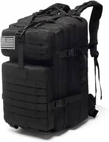 Mochila Tática Militar 50 Litros Com Compartimento Para Notebook E Abertura Nas Costas Material Reforçado E Diversas Divisórias