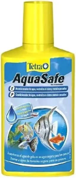 Tetra Condicionador De Água Aqua Safe 250Ml Para Peixes