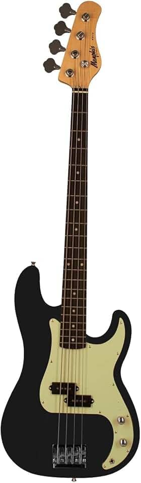 Contra-baixo passivo 4 cordas Black satin MB-40 Memphis
