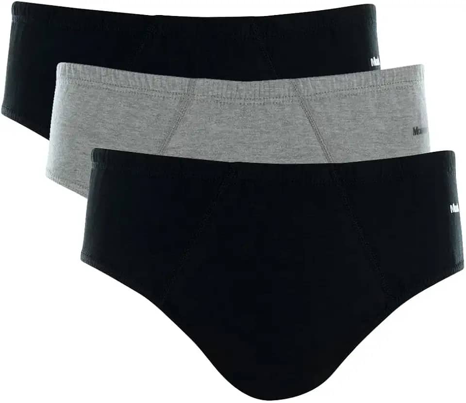 Kit 3 Cuecas Slip Algodão, Mash, Masculino
