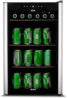 Cervejeira Eos Bierhaus 76 Litros Frost Free com Compressor e Porta de Vidro com Inox Ece80 110v