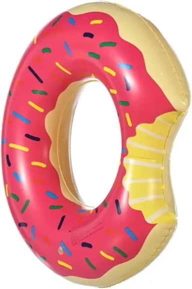 Boia Donuts Inflável Rosquinha Mordido Piscina Diversão Praia Original Premium