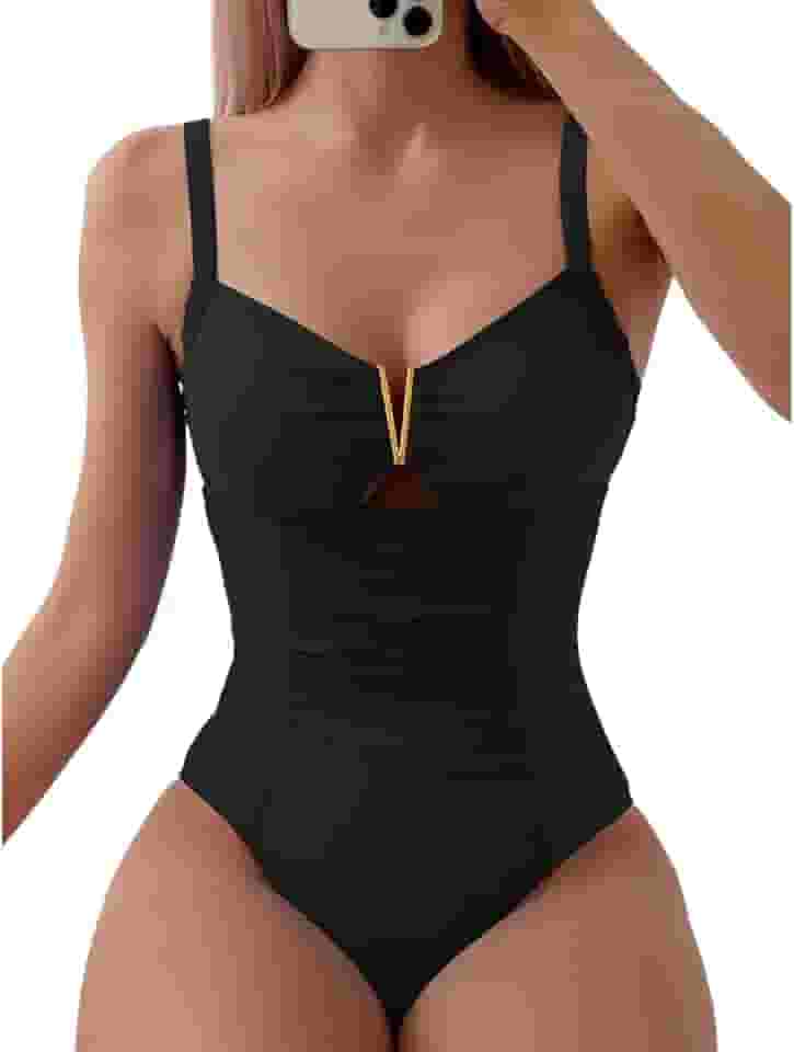 Maiô Disfarça Barriga Modelador – Afina Cintura, Efeito Lipo – Moda Praia Feminina Verão