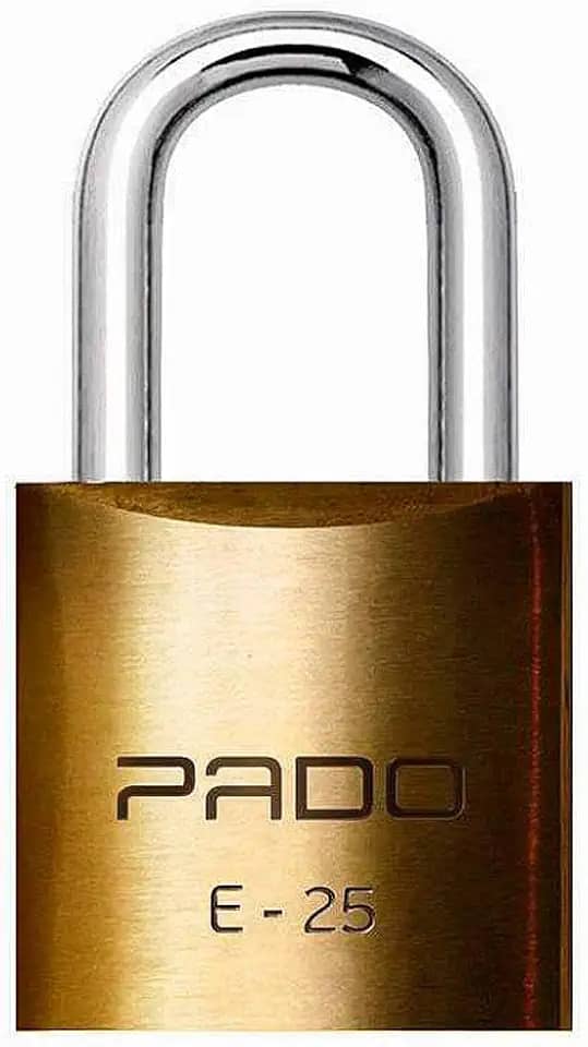 CADEADO SM LT-25MM, Pado, 51000027, Dourado