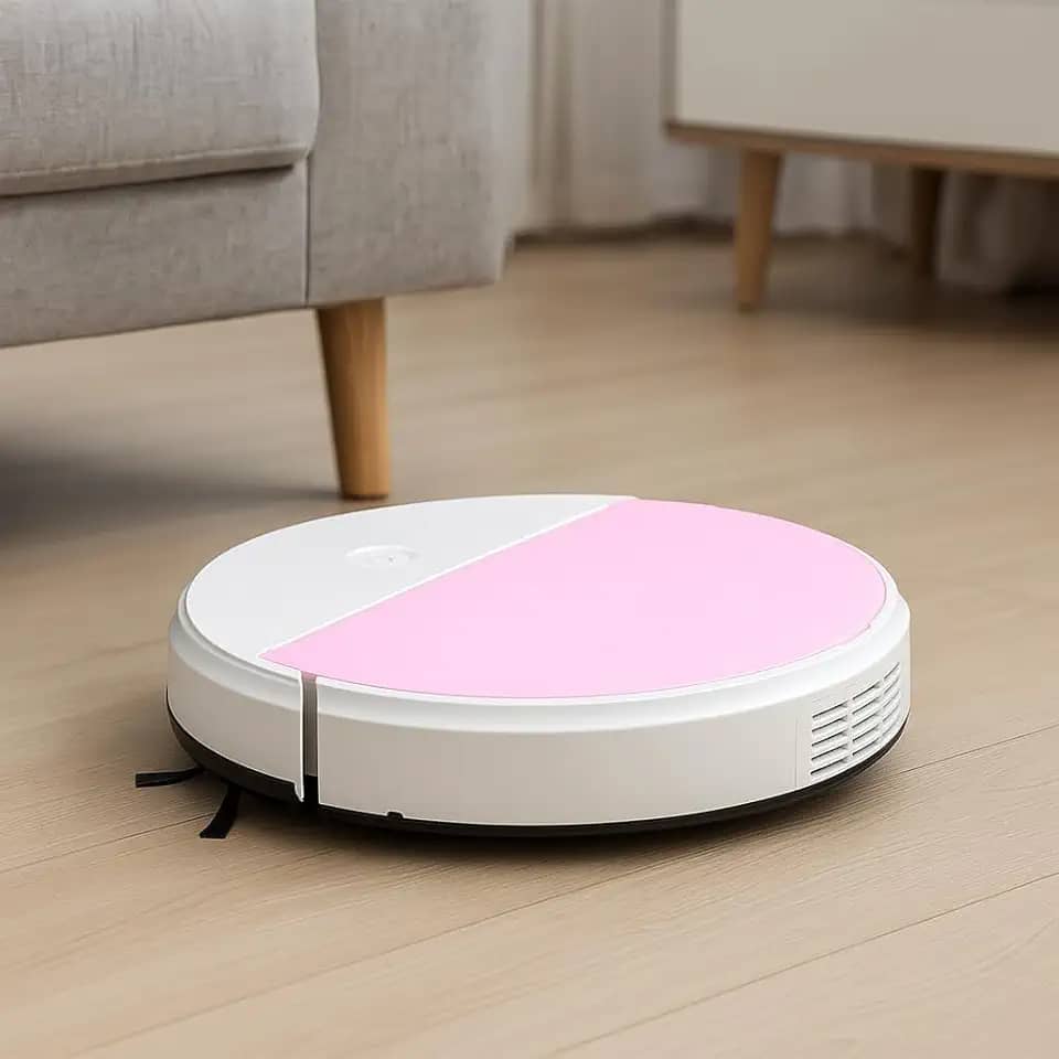 Robô Aspirador Inteligente 3 em 1 – Aspira, Varrre e Passa Pano com Luz Ultravioleta e Sensor Anticolisão