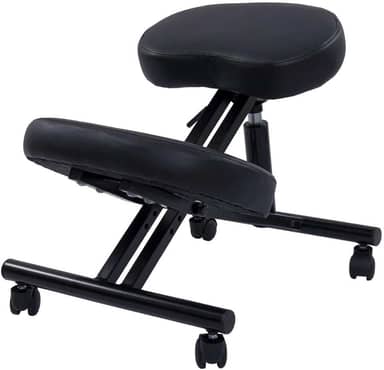 Cadeira de Massagem Shiatsu Pelegrin Pel-1440 em Couro Pu Preta