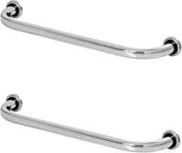 Kit 2 Barras De Apoio De Idoso Para Banheiro 80cm