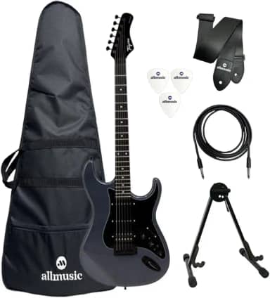 Kit Guitarra Tagima Sixmart Deep Silver + Capa Allmusic + Acessórios