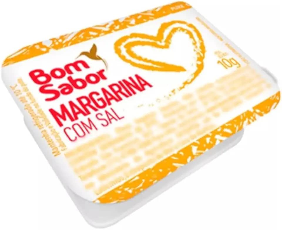 Margarina 10g Blister Sachê 144un - Caixa Fechada