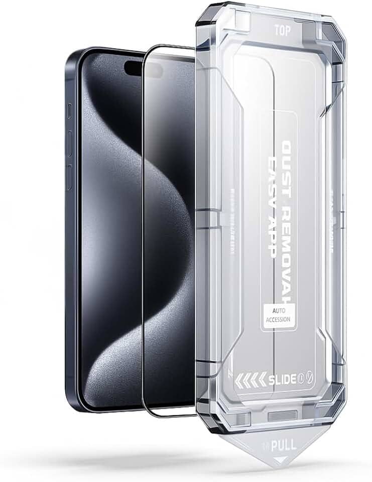 Kit 2 Película 3D Vidro com Aplicador para iPhone (Todos os Modelos) – Anti Impacto, Resistência Premium e Proteção SafeCare – Compatível iPhone 16 Pro Max Premium® (14 Pro Max)