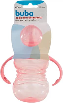 Buba Copo De Treinamento Com Alca Buba Rosa
