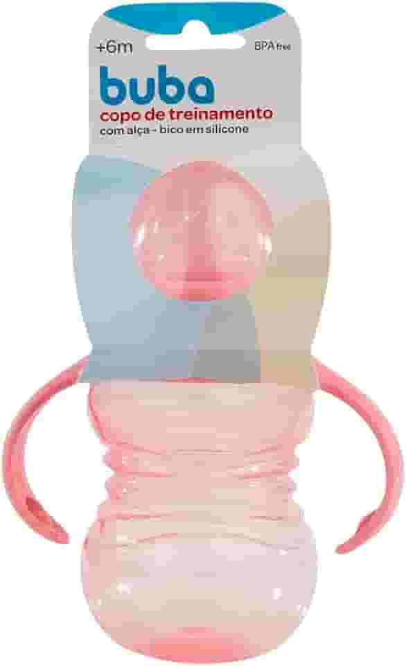 Buba Copo De Treinamento Com Alca Buba Rosa
