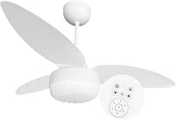 Ventilador Teto Zonda Bivolt Inverter Para 2 Lâmpadas + Controle