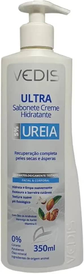 Sabonete Líquido Ultra Hidratante 5% Ureia – Limpeza Suave para Peles Secas e Sensíveis