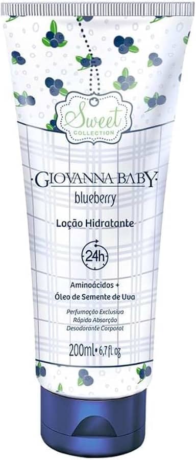 Giovanna Baby Locao Hidratante Blueberry 200Ml