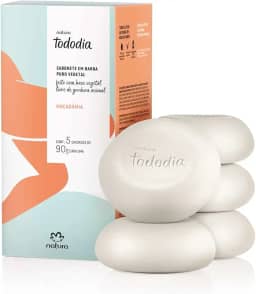 Sabonete Natura Macadâmia TodoDia Puro Vegetal