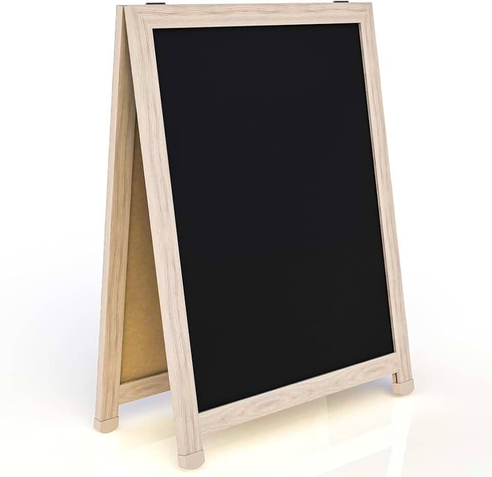 CAVALETE DUPLO DE CALCADA SOFT CARVALHO 080 X 060 CM