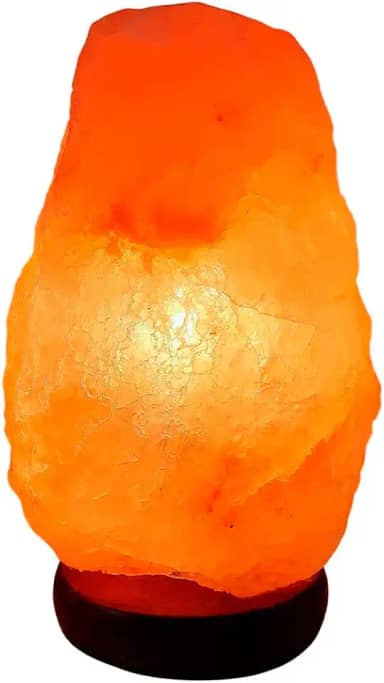 Abajur Luminária Terapêutica Sal Rosa do Himalaia Terapêutica 4kg - 6kg