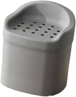 Zialofi Bacia para escalda-pés, banheira portátil para escalda-pés, relaxante, balde de pedicure resistente para spa doméstico, Redondo