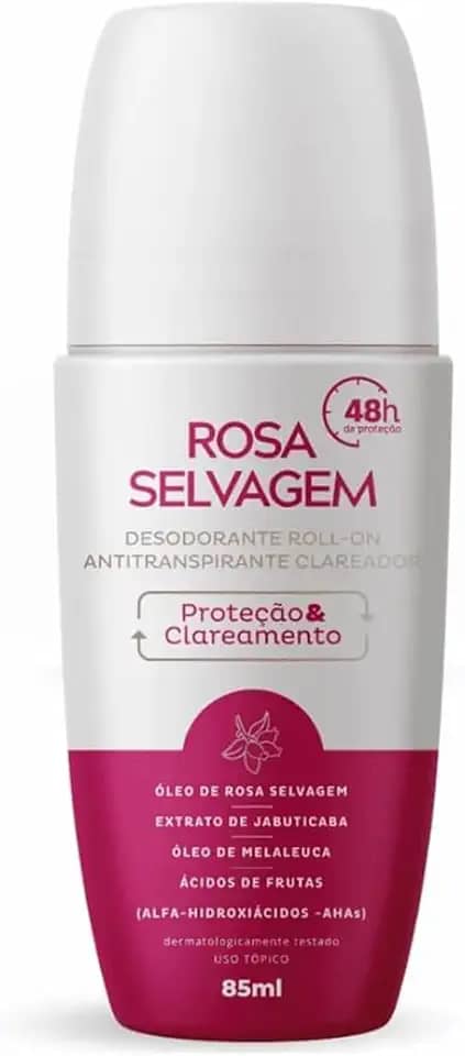 Rosa Selvagem Desodorante, 85ml- Rosa Selvagem