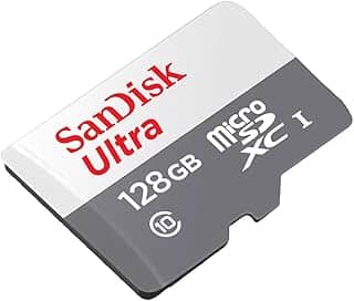 Cartão de Memória Sandisk 128GB Classe 10 SDSDQUNR 128G-GN6TA Micro SD