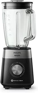 Philips Walita Preto Liquidificador Série 5000, Jarra Vidro, Copo de 2 L, Copo de 2 L, Lâminas removíveis, 1200W, 220V (RI2242/92)