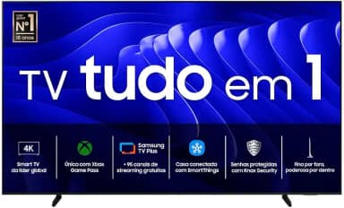 Samsung Smart Super Big TV 98" Crystal UHD 4K 98DU9000 2024, Processador Crystal 4K, Painel até 120Hz, Alexa built in 98"