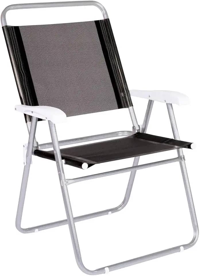 Mor - Cadeira Master Plus Alumínio Preta